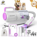 Geoorood Dog Grooming Vacuum All-In-One Kit with 10Kpa Suction, 2.2L Dust Tank, Adjustable Combs, Lightweight Design, Perfect for Gifts & Home Use