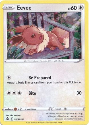 Eevee SWSH175/307 - SWSH Sword & Shield Promo Cards Holofoil