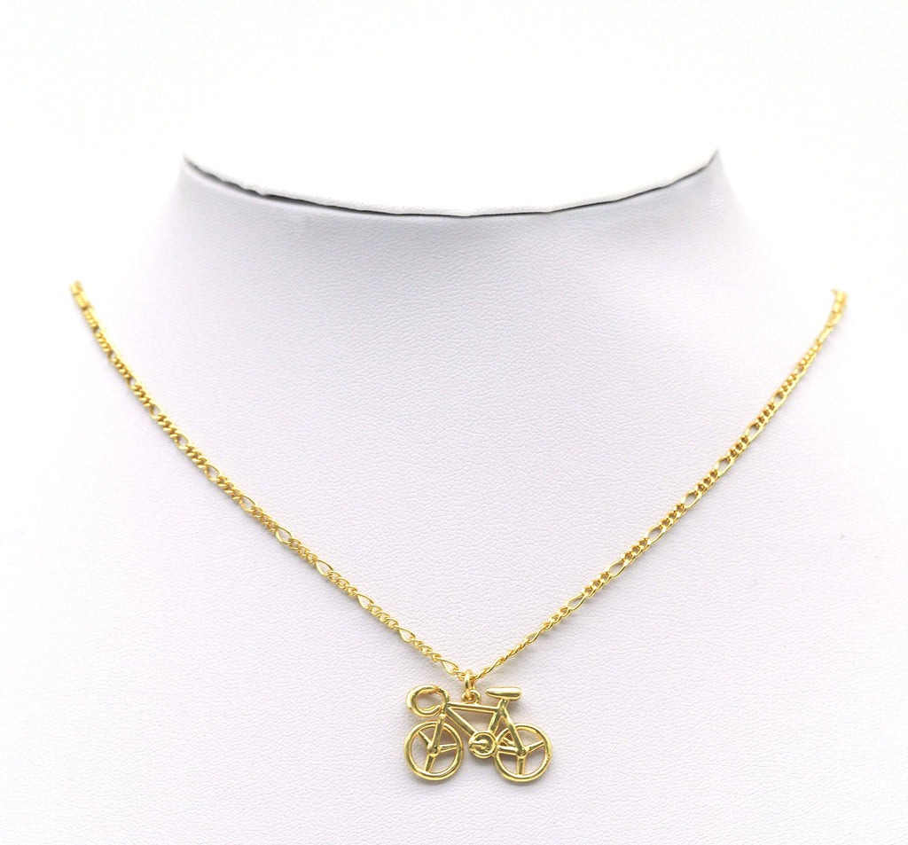 Gold Bicycle Charm, Sku#LD280