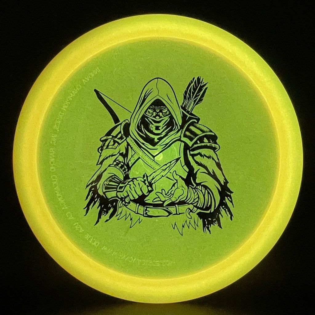 Classic Glow Champion Fairway Disc - Dark Rebel