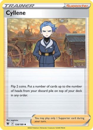 Cyllene 138/189 - SWSH10 Astral Radiance Reverse Holofoil