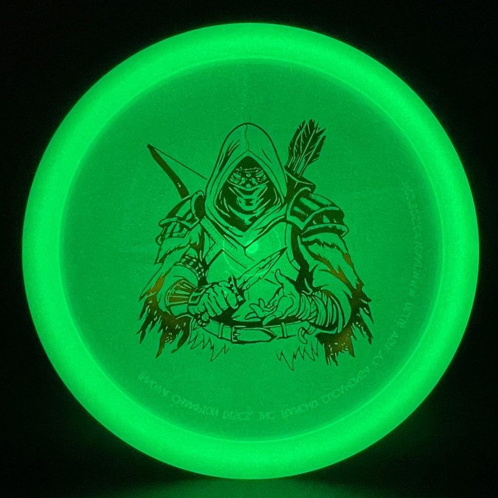 Classic Glow Champion Fairway Disc - Dark Rebel