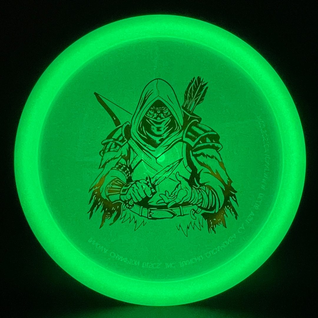 Classic Glow Champion Fairway Disc - Dark Rebel