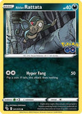Alolan Rattata 041/078 - Pokemon GO Reverse Holofoil