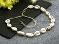 Cowrie Shell Necklace, Cowrie Shell Choker, Cowrie Necklace