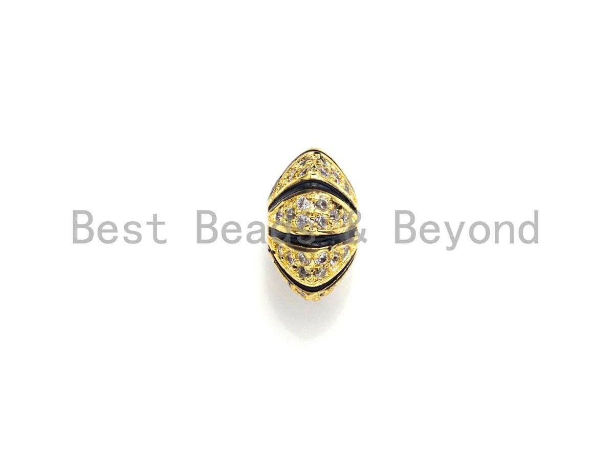 CZ Pave Saucer Shape Spacer, Men's Jewerly Findings, sku#Z930