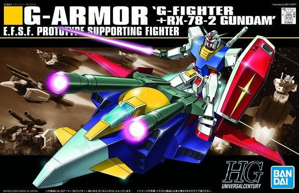 GUNDAM G-ARMOR + RX-78-02 GUNDAM HG 1/144 MODEL KIT