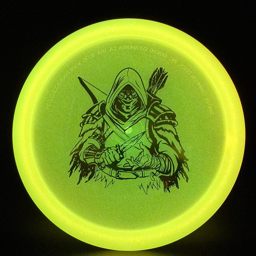 Classic Glow Champion Fairway Disc - Dark Rebel