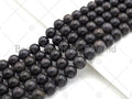 Genuine Rare Australian Black Opal Round Smooth Beads, 6mm/8mm/10mm High Quality Black Opal, Natural Opal, 15.5'' Full Strand, Sku#U1056