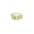 Round CZ Stud Wrap Ring, Sku#LX414