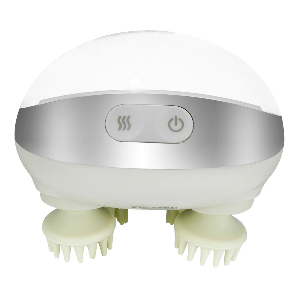 Rechargeable VEVOR Electric Scalp Massager with Heat - Waterproof Head Relaxation Tool