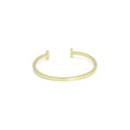 Gold T bar Adjustable Bracelet, Sku#LX753