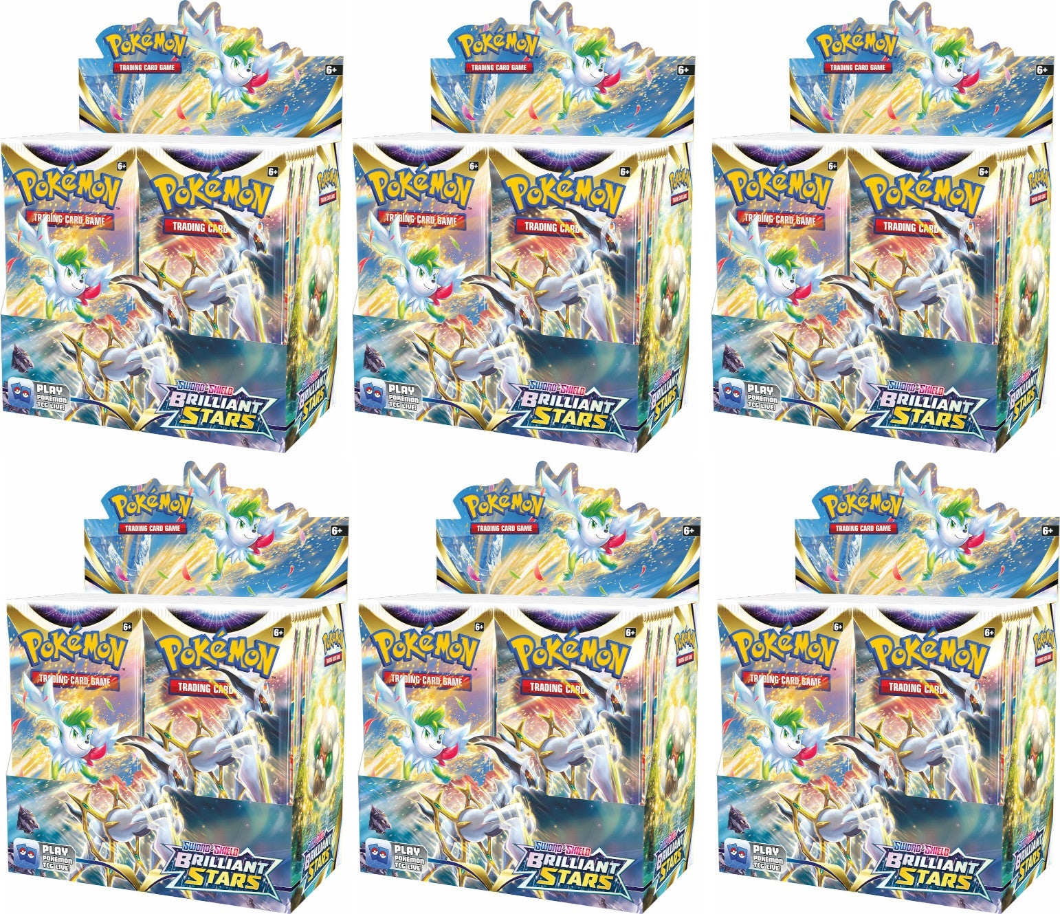 Sword & Shield: Brilliant Stars - Booster Box Case