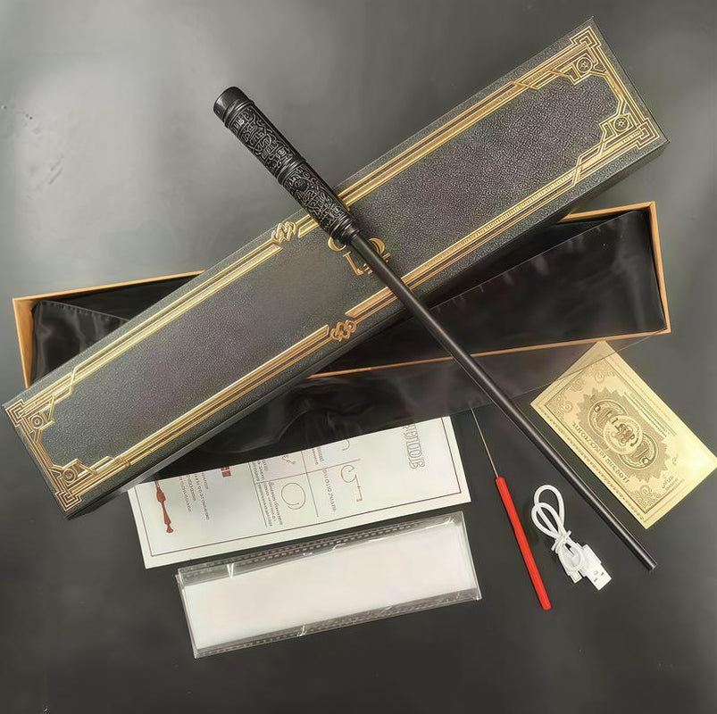 Magic Wand Real Magic Wand Amazing Effect Reproduction Halloween Role Play Tools Stick Costume Role Play Party Dumbledore Props