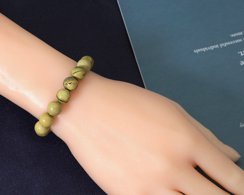 Muscovite Stretchy Bracelet, Sku#EF126