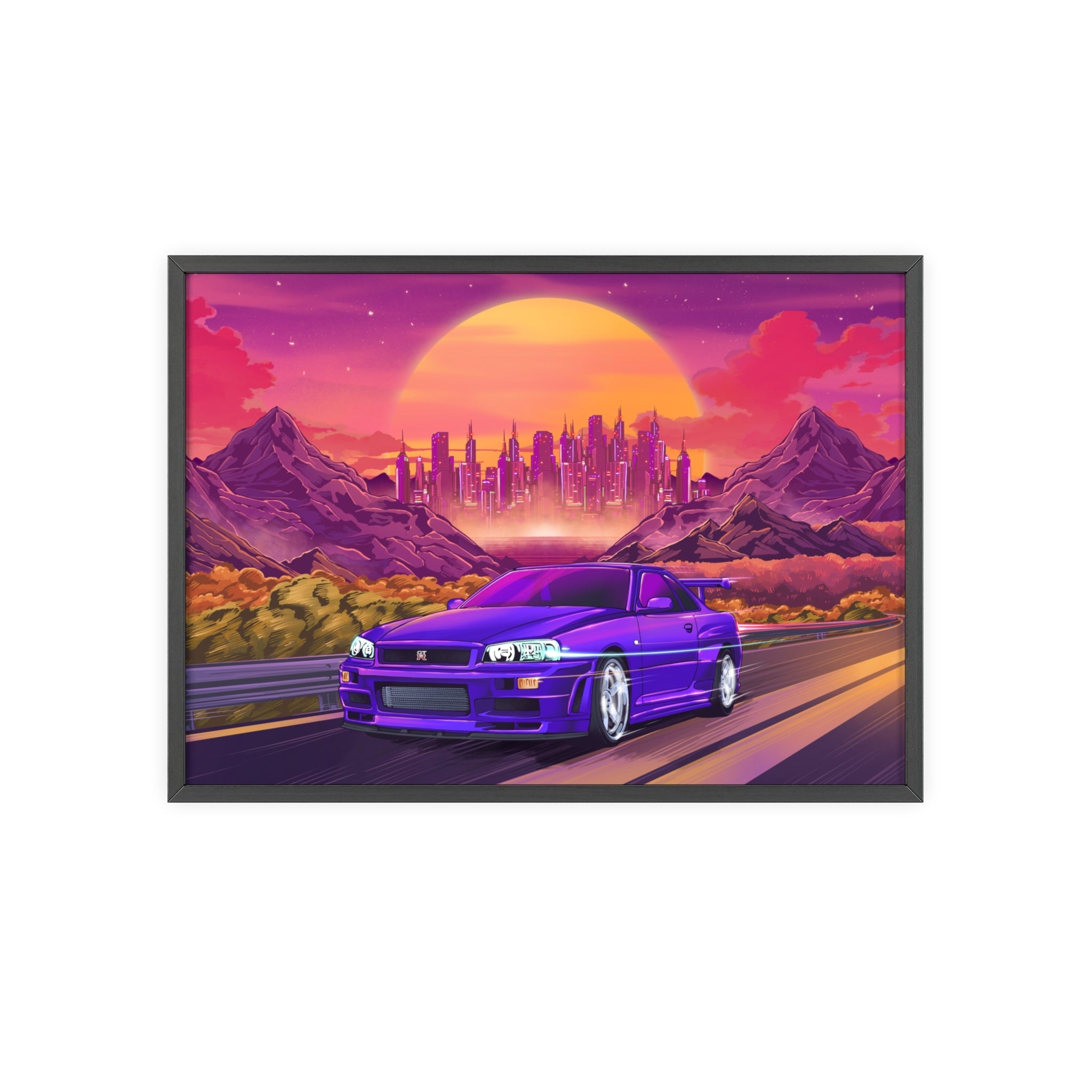Nissan Skyline GT-R Poster