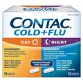 Contac Cold + Flu Day & Night Caplets (28ct)