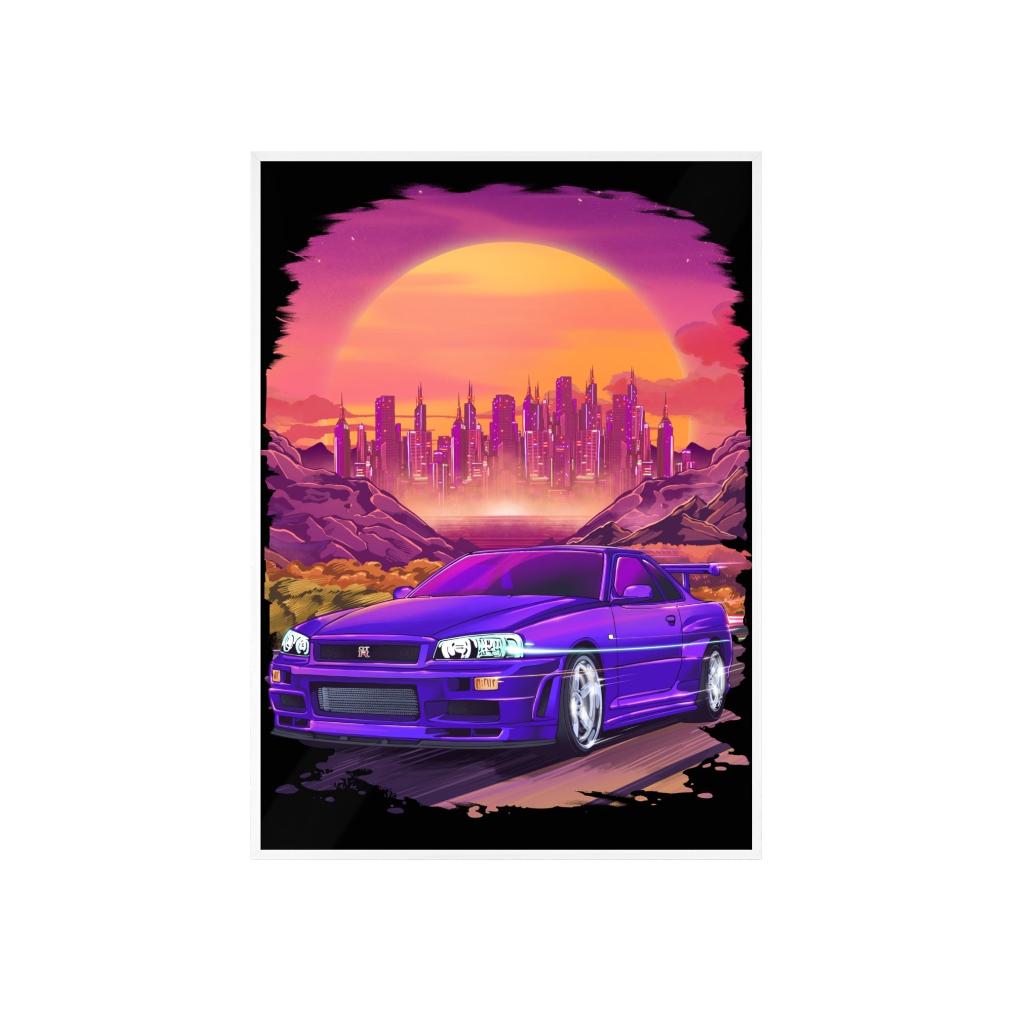 Nissan Skyline GT-R Poster