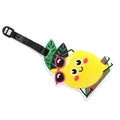 Beach Lemon With Sunglasses Luggage Tag