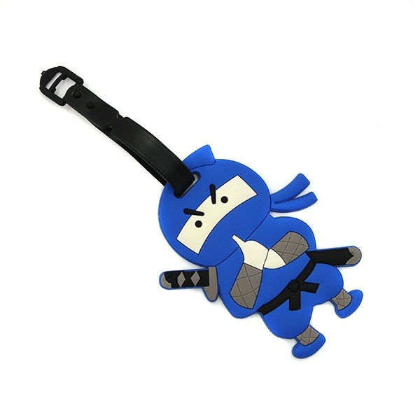 Blue Ninja Luggage Tag