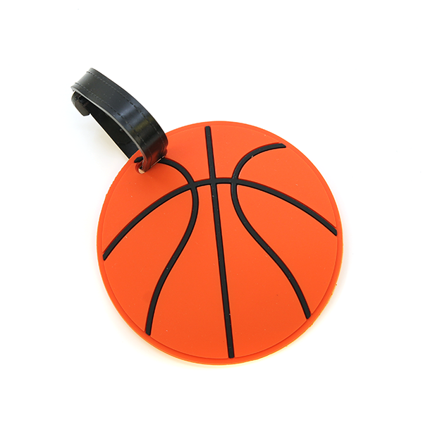 Basketball Luggage Tag