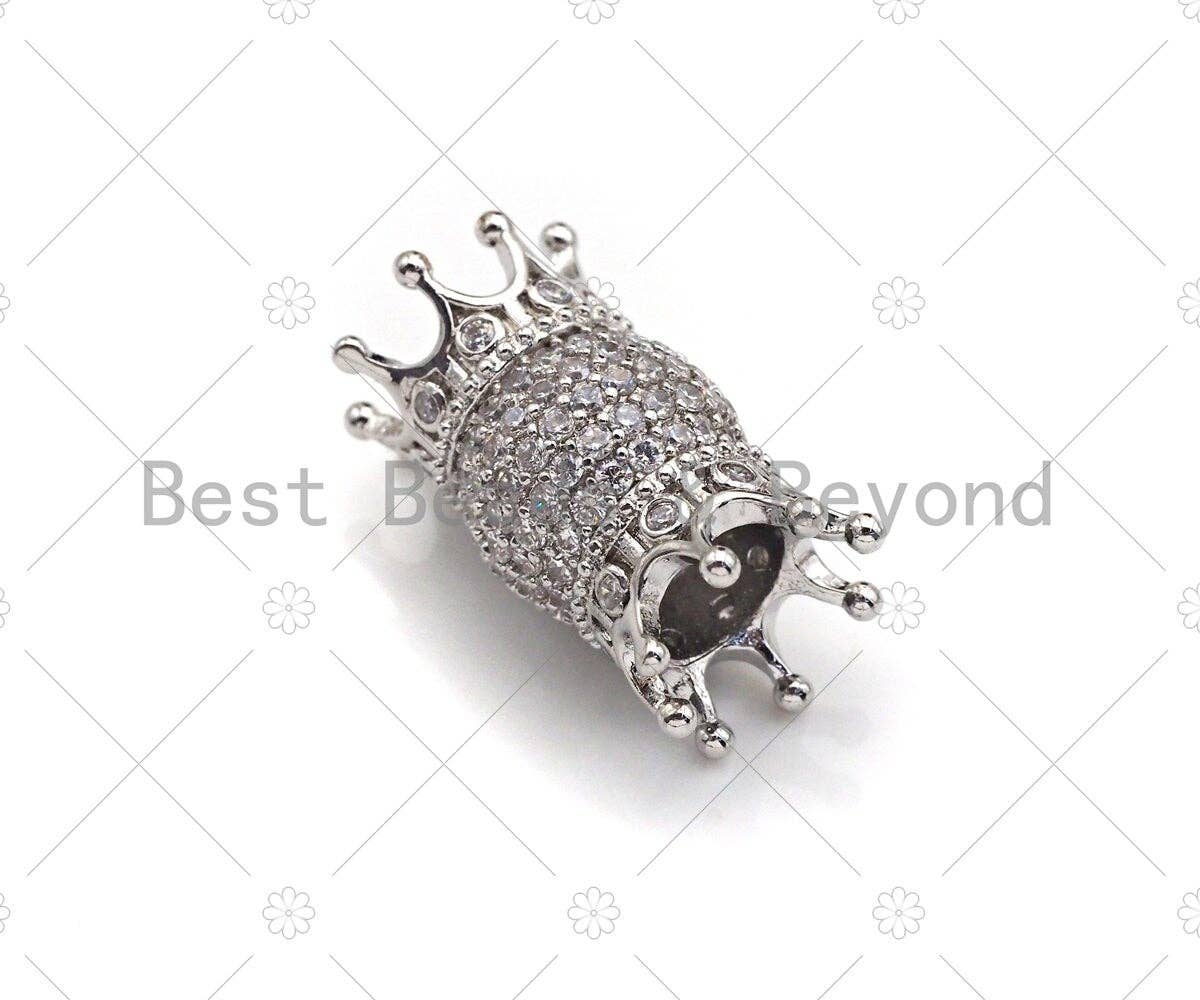 CZ Micro Pave Eagle Claw Connector Beads, Men's Bracelet Charm, Dragon claw, Men's Jewerly Finidings, 11x19mm, sku#Y257