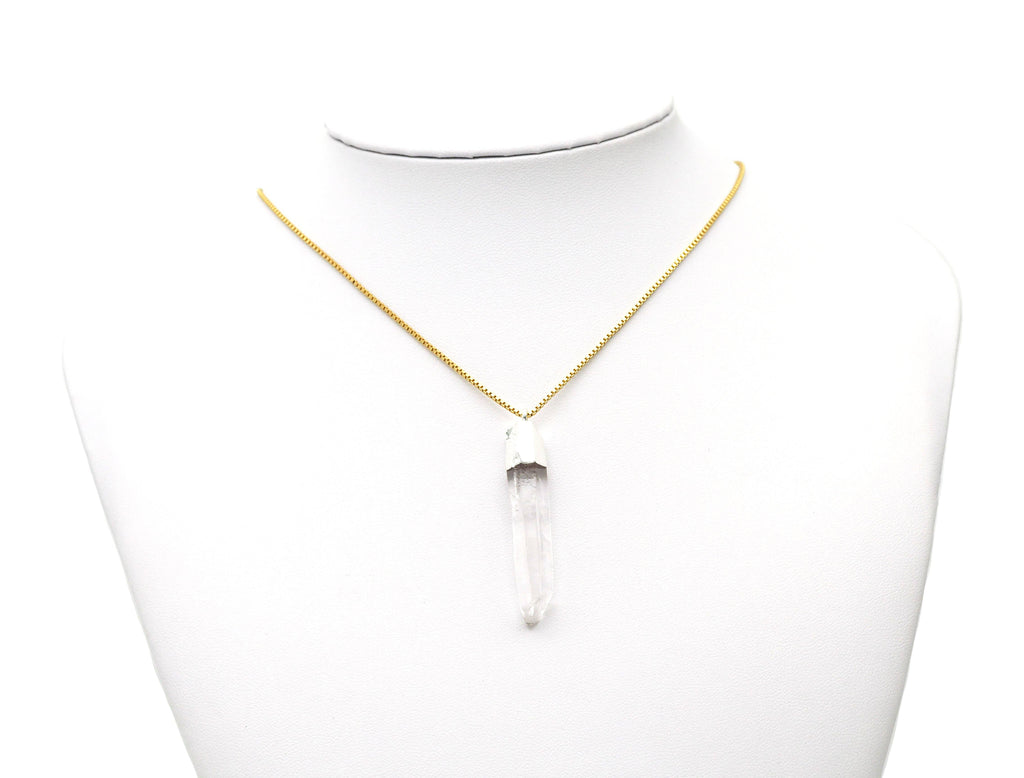 Crystal Quartz Pendant, Sku#YT25
