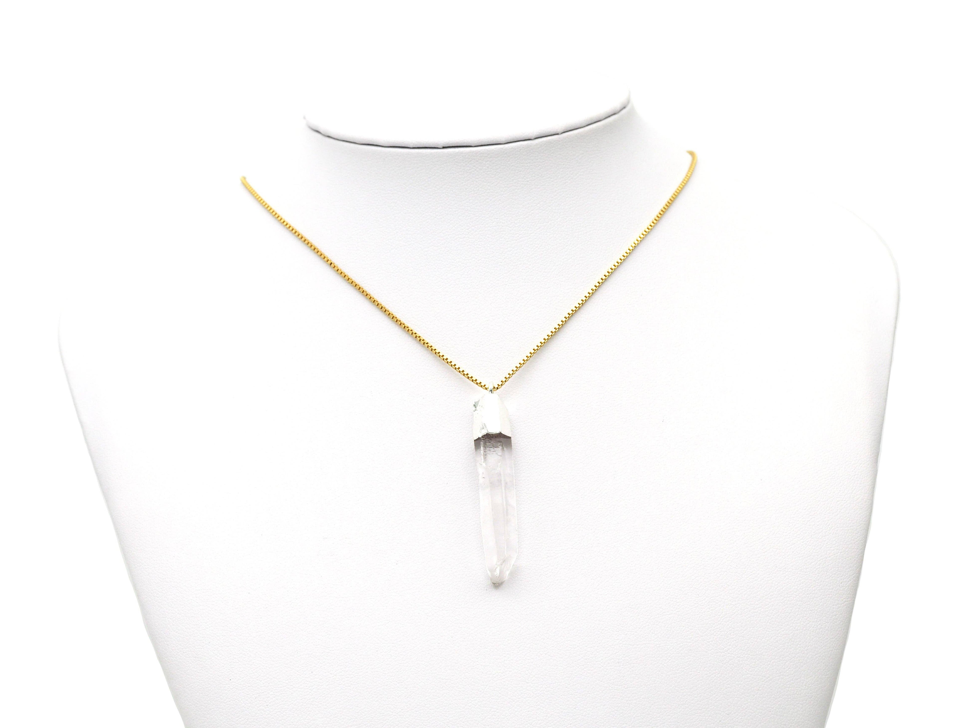 Crystal Quartz Pendant, Sku#YT25