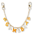 Game Day Team Spirit Enamel Bag Chain
