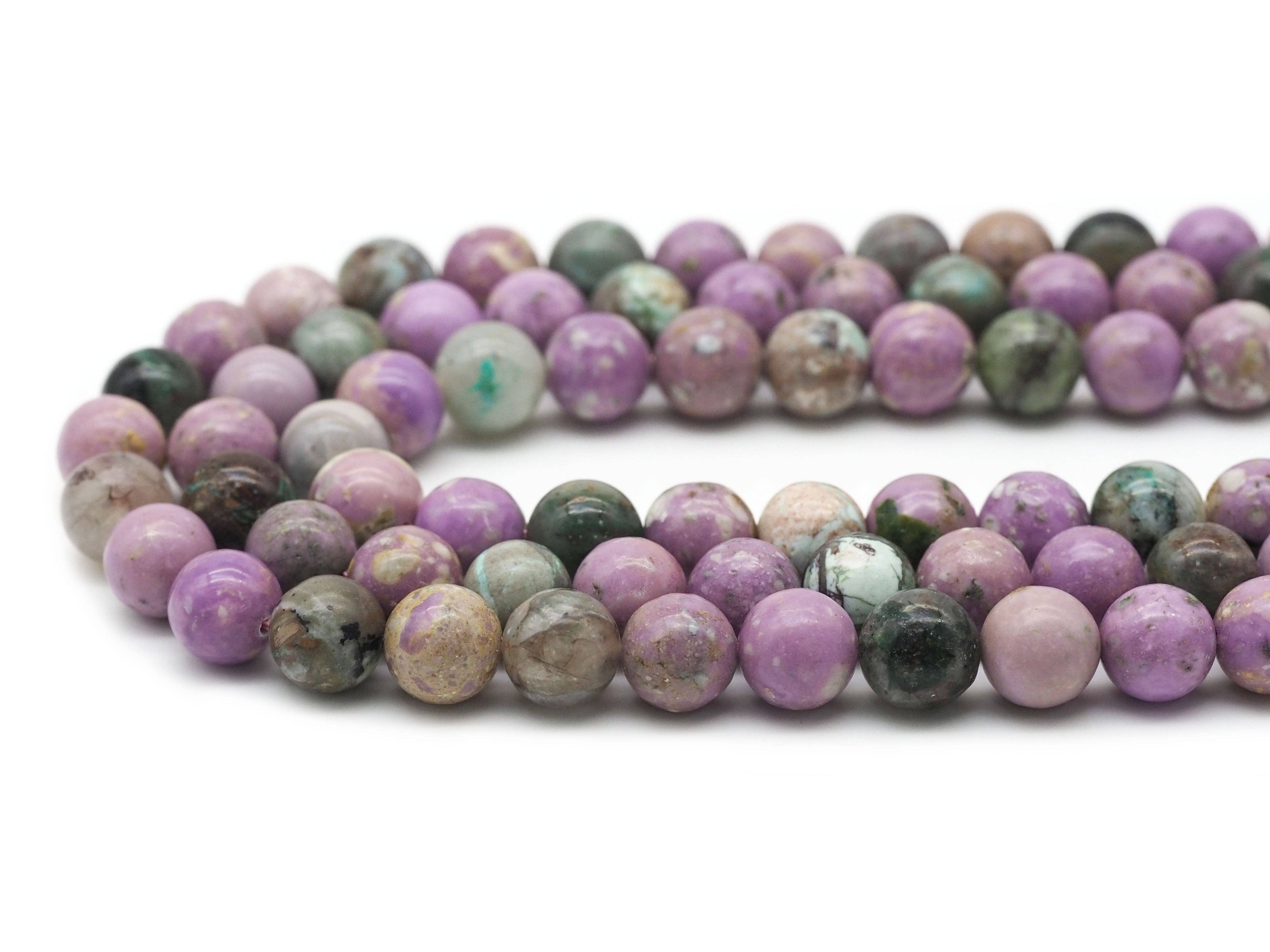Genuine Colorful Opal Round Smooth Beads, Sku#U1348