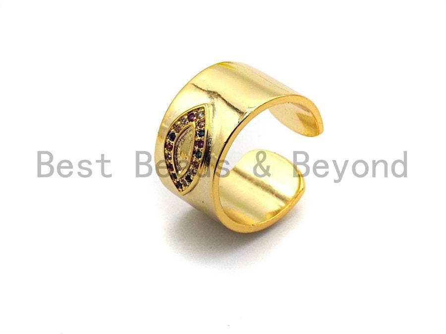 Colorful CZ Band Ring, Sku#X5