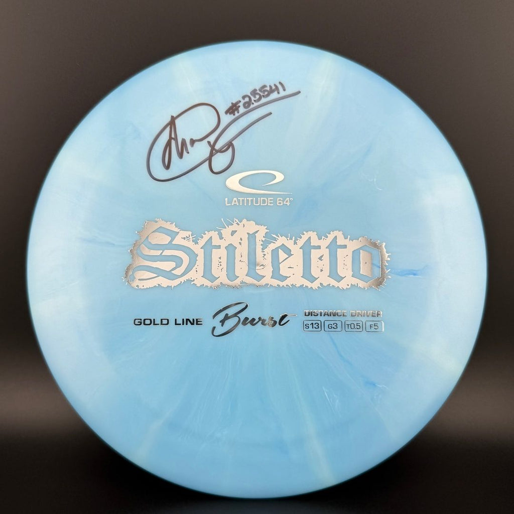 Gold Burst Stiletto *Signed* - Chandler Fry #25541