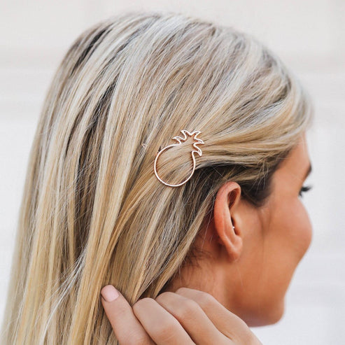 Pineapple Hair Barrette