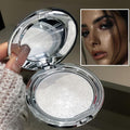 3-Piece Sun-Kissed Bronzer & Highlighter Set | Diamond Flash & Pearlescent Glow! Mashed Potato Cream Formula - Long-Lasting & Non-Smudged. Rose Gold Case for Face Brightening & Contouring!