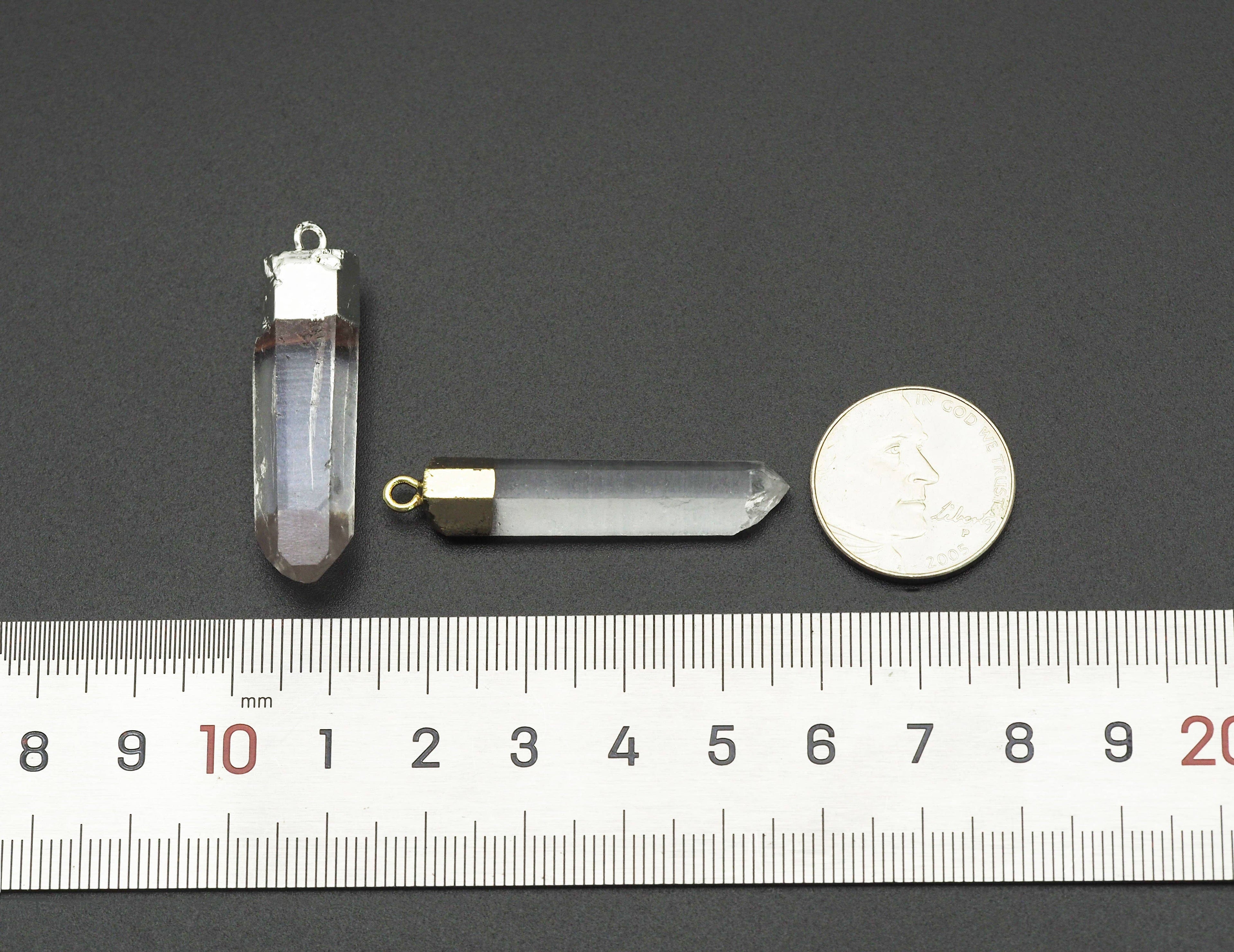 Crystal Quartz Pendant, Sku#YT25