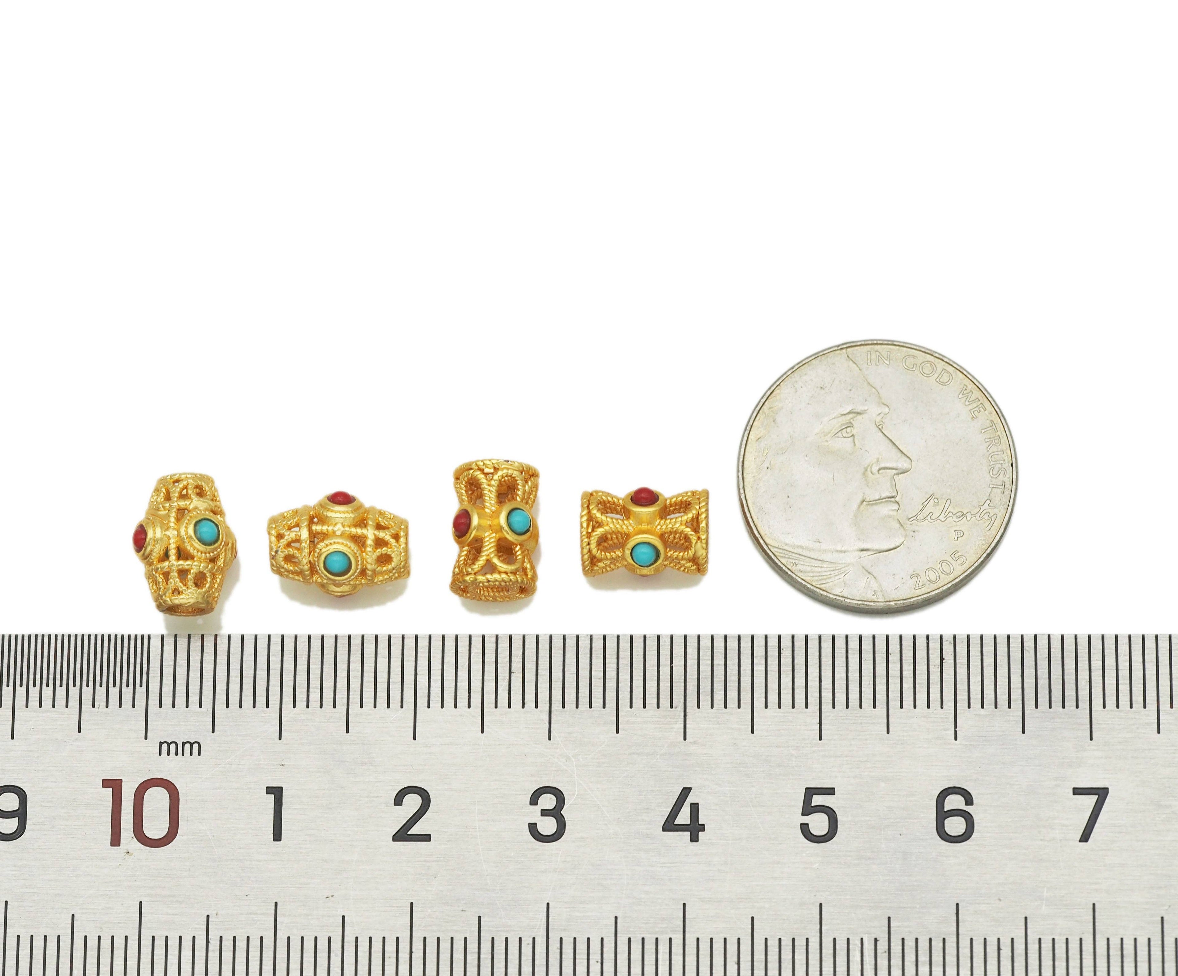 Gold Spacer Beads, SKu#LX08