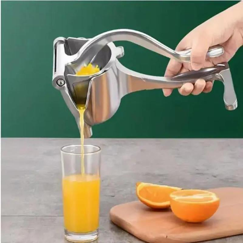Aluminum Hand Juicer Squeezer - Ergonomic Manual Press for Effortless Citrus & Pomegranate Juice Extraction, Durable & Easy to Clean