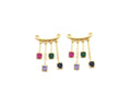 Multicolor CZ Charm, Sku#LK586