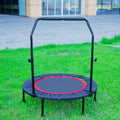 40-Inch Indoor Fitness Trampoline with Safety Pad - # BOT&G33510001