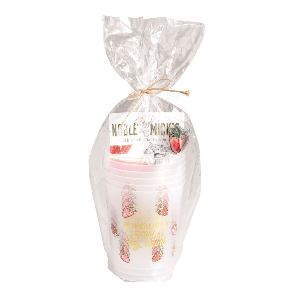 Cocktail Mix and Cups Sets