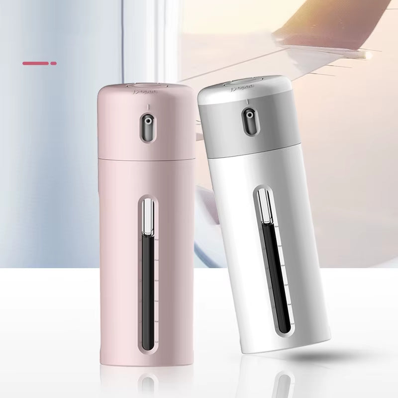 4 in 1 Travel Liquid Dispenser Split Bottle Shampoo Lotion Shower Gel Soap Bottle Empty Sub-Bottle Press Container Bottles