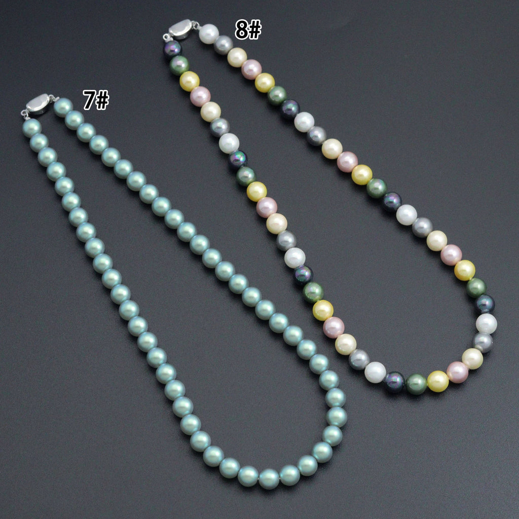 Pearl Adjustable Necklace,Sku#EF693