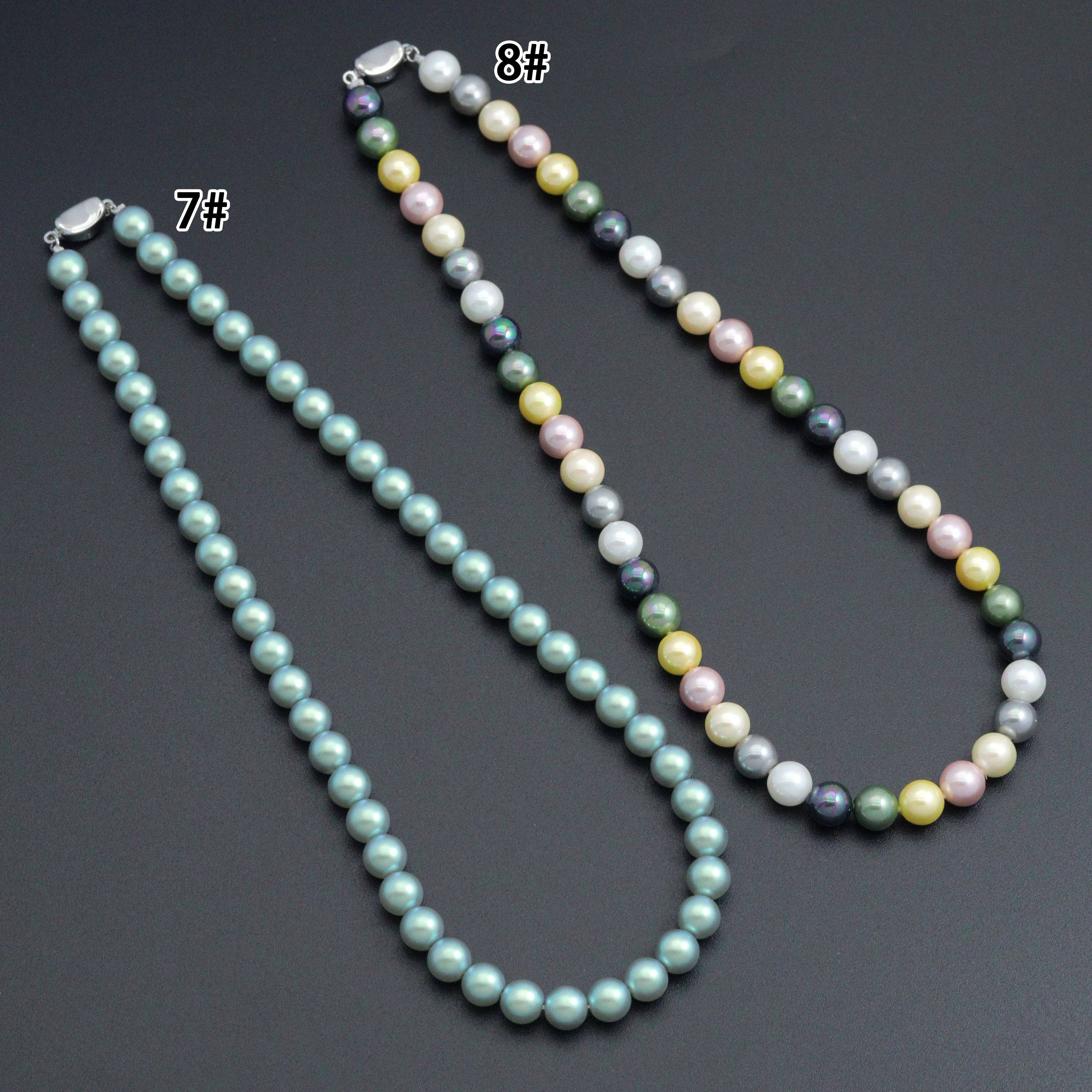 Pearl Adjustable Necklace,Sku#EF693