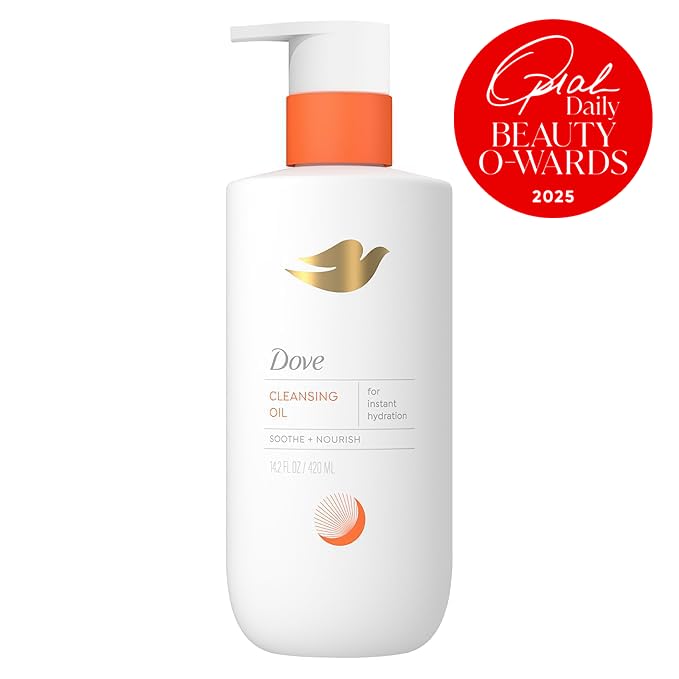Nettoyant corporel à l'huile de douche Dove pour femmes - Nettoyant intime ultra-hydratant pour peaux sèches et sujettes aux démangeaisons, 420 ml