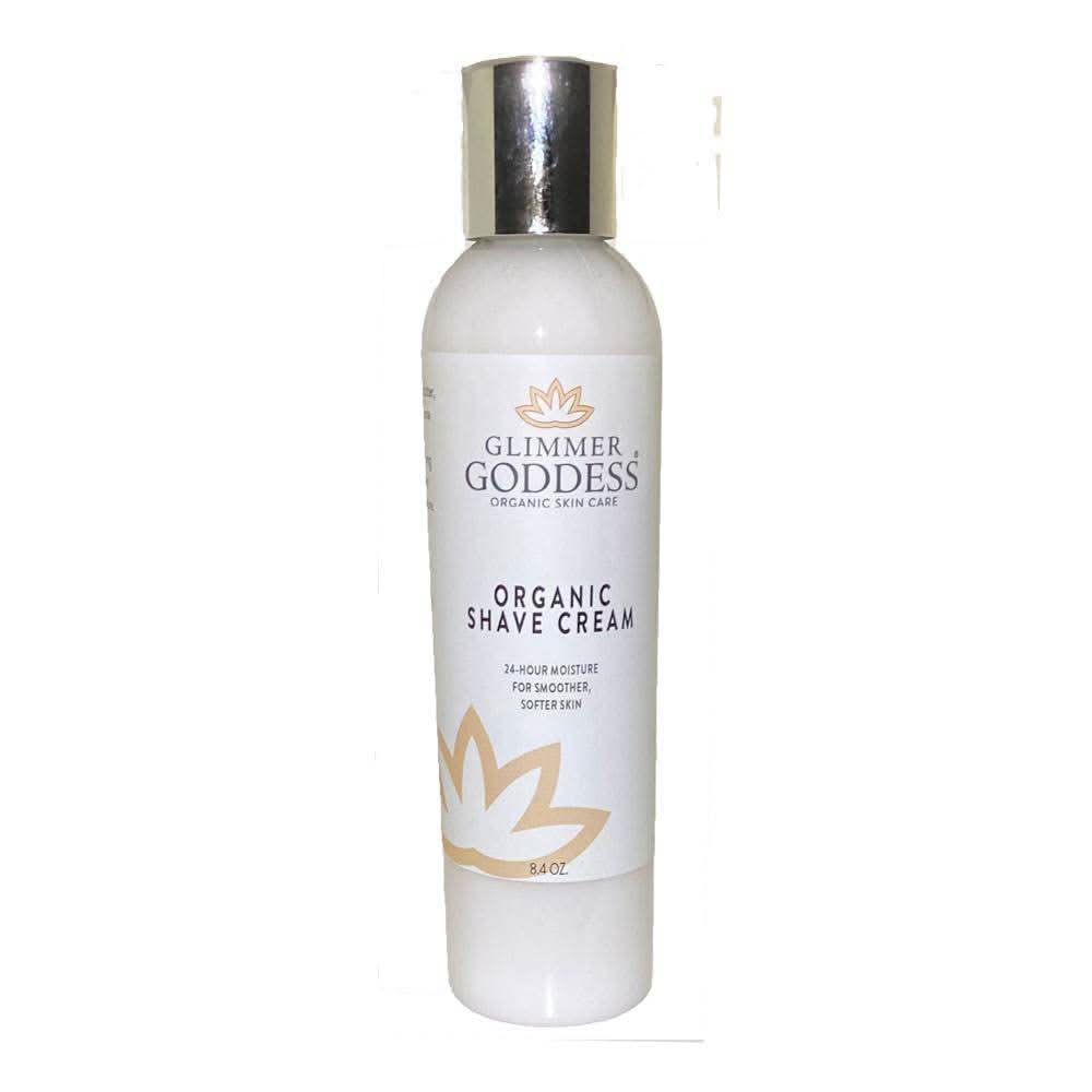 Glimmer Goddess Organic Shave Cream 8 oz