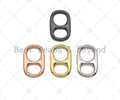 Soda Pop Tab Charm, Pull Tab, Soda Cap Charm, Gold/Rose gold/Silver/Gunmetal Soda Tab Pendant, Can Tab Charm, 14x22mm, sku#E526C