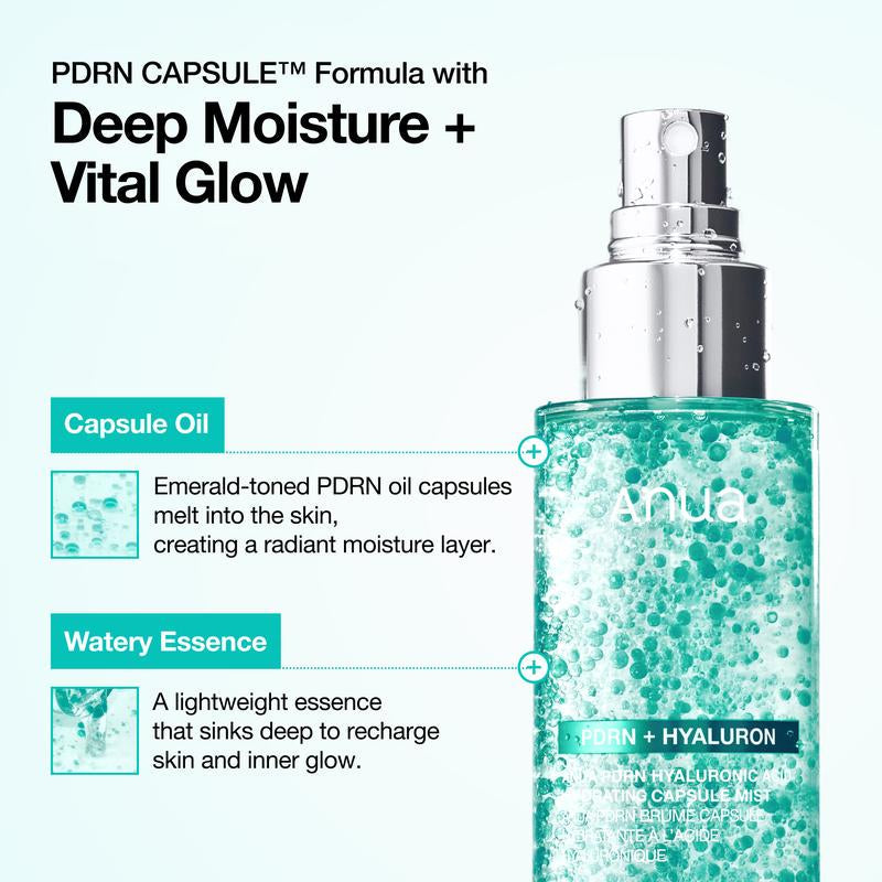 [Anua Official Shop] PDRN Collagen Plumping Wrinkle-Care Bundle L Moisturizer, Glow Spray Serum, Collagen Melting Patch, Plumping, Rejuvenation, Glass Skin, Korean Beauty, Skincare Routine, Facial Mist