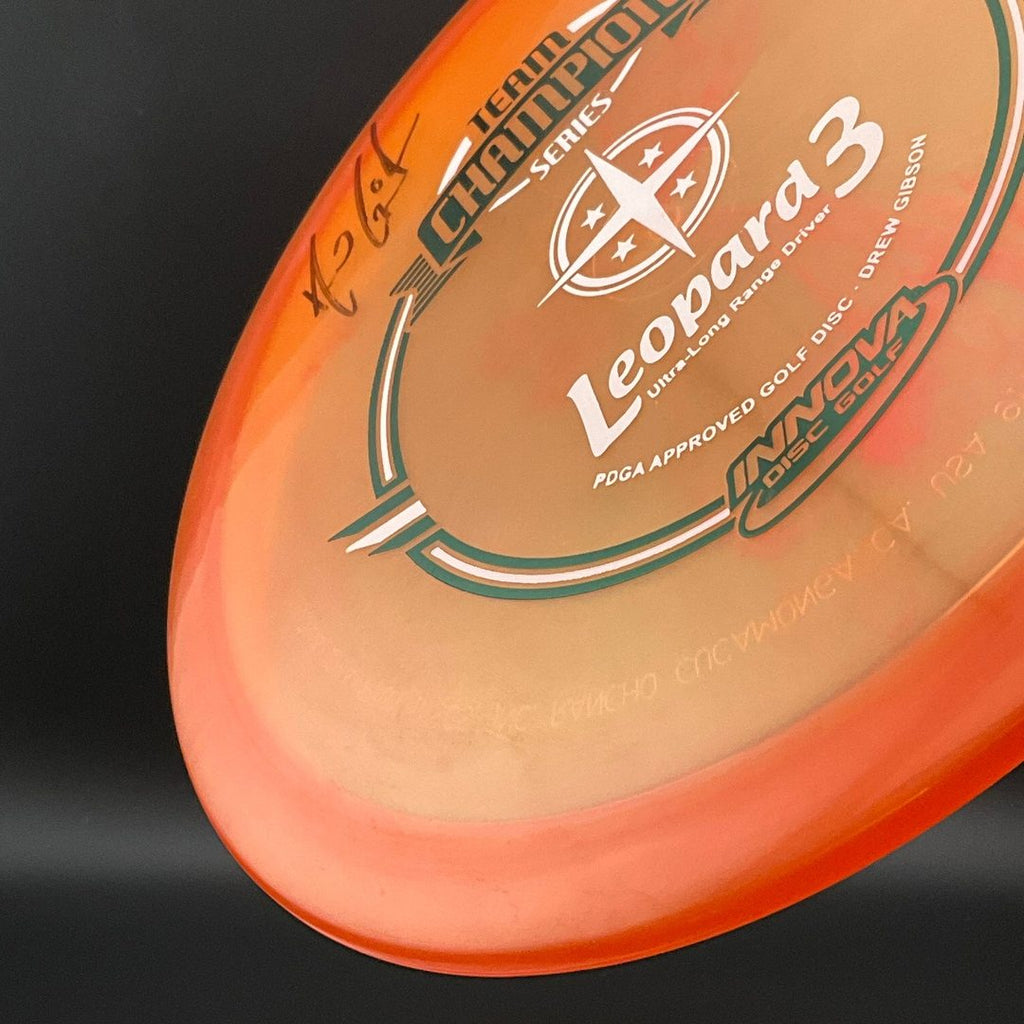 Luster Champion Leopard3 *Signed* - 2018 Drew Gibson Team Champion Series