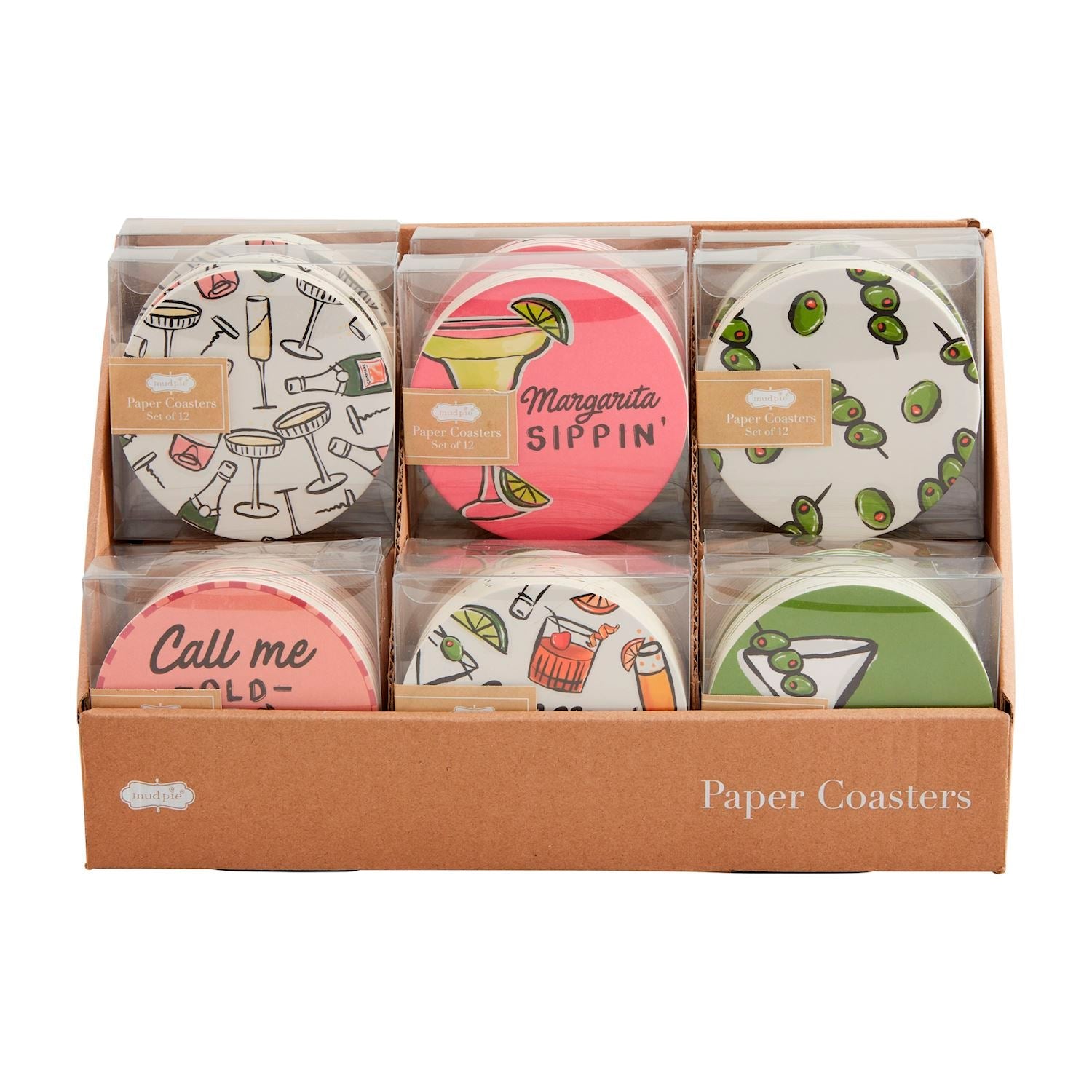 Cocktail Paper Coasters