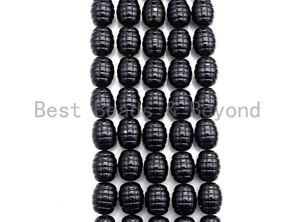 Mother of Pearl Oval Shape beads, Orange Mother of Pearl, Black Mother of Pearl, 12x15mm, sku#T125